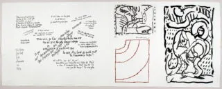 Pierre Alechinsky – Jean Tardieu. Poèmes a voir. 1986