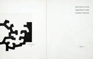 Eduardo Chillida – José-Miguel Ullán [et] Marguerite D…