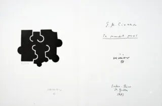 Eduardo Chillida – E. M. Cioran. Ce maudit moi. 1983