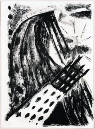 Markus Lüpertz. Versek és litográfiák. 1980