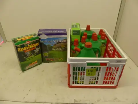 Konvolutt hageartikler, gjødsel