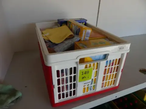 Konvolut af rengøringsartikler