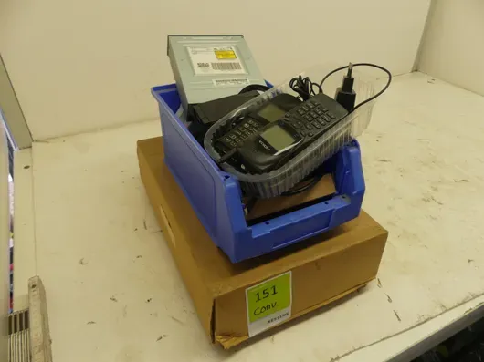 Konvolutt med elektronikk, diverse