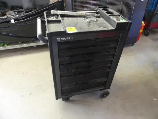 Würth - Verkstedvogn med innhold