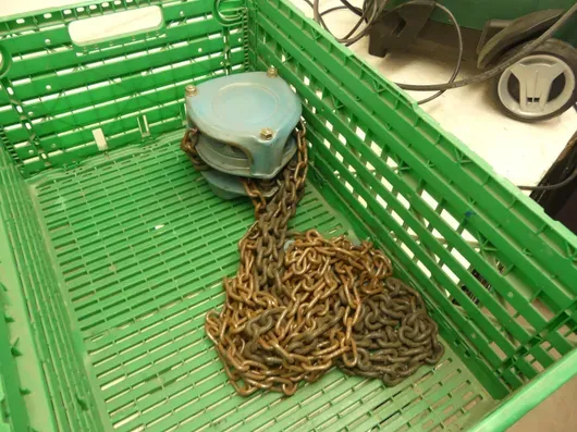 Håndkædetalje med lastekrog