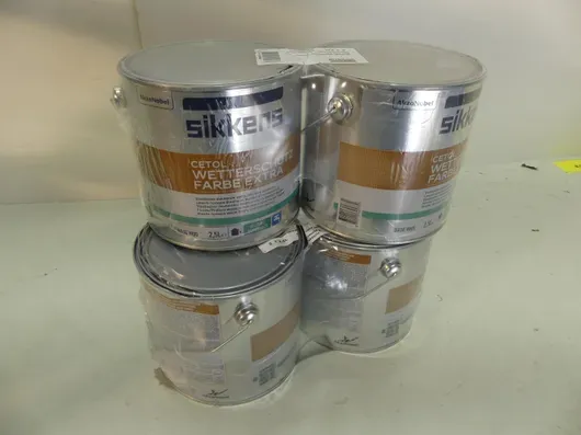 2x Sikkens - Cetol Wetterschutzfarbe Extra (2 x 2,5 L hver)