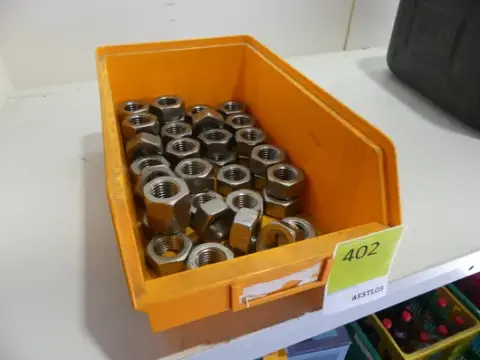Post sekskantmøtrikker