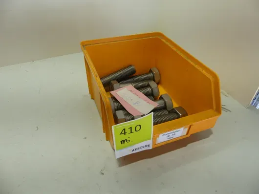 Parti sekskantskruer, rustfrit stål A4