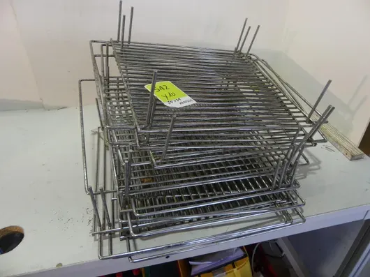 10 stk. grillrist, rektangulær