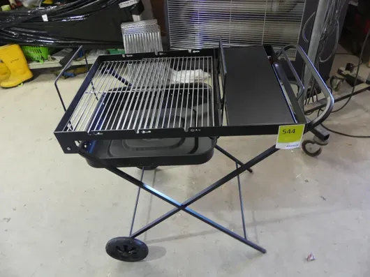 Heibi - kulgrill, sammenklappelig med hjul
