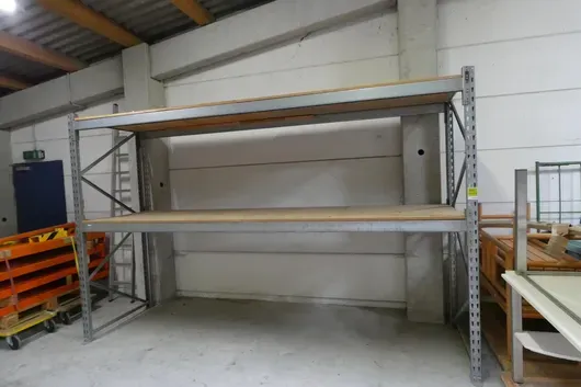 Pallet rack, without shelf