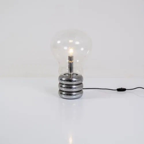 Ingo Maurer – Lampe de table 'Giant Bulb Clear', 1966 (design)