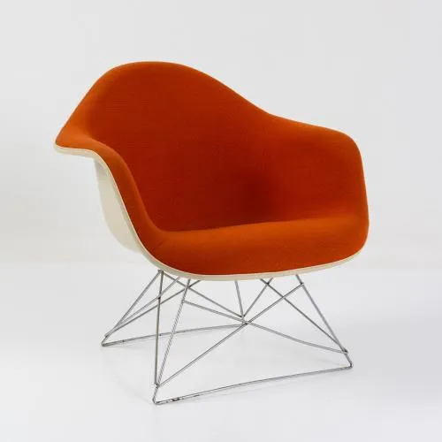 Charles Eames , Ray Eames – Armlehnsessel 'LAR' - 'Cats Cradle', 1950 (Entwurf)