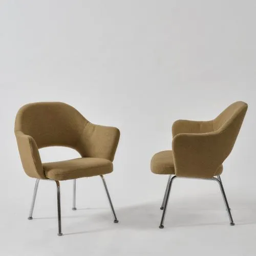 Eero Saarinen – Deux fauteuils 'Executive Chair', 1950 (design)