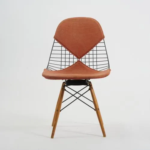 Charles Eames, Ray Eames – Chaise 'PKW-2' avec rembourrage bikini, 1952 (design)