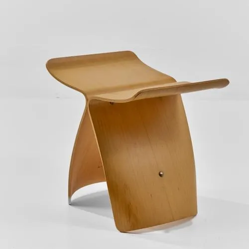 Sori Yanagi – Hocker 'Butterfly', 1954 (Entwurf)