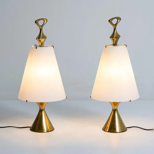Max Ingrand – Deux lampes de table, 1956 (design)