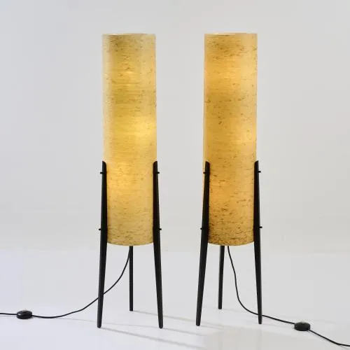 Two floor lamps, 1950s (design)