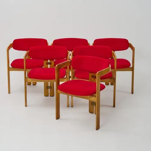 Augusto Savini – Six chaises 'Pamplona', 1965 (design)