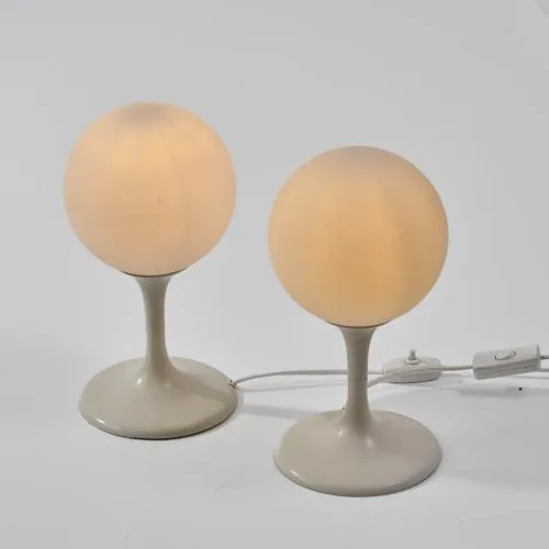 Max Bill – Two table lamps, 1960s (design)