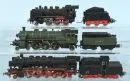 Märklin - Stoomlocomotieven met tenders, 3 stuks