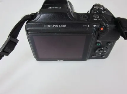 Nikon Kamera COOLPIX L820, Farbe: Schwarz
