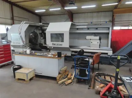 1 cyclusdraaibank, fabr.: FAT HACO, type: TUR SMN 1100 x 4000, bouwjaar 2018