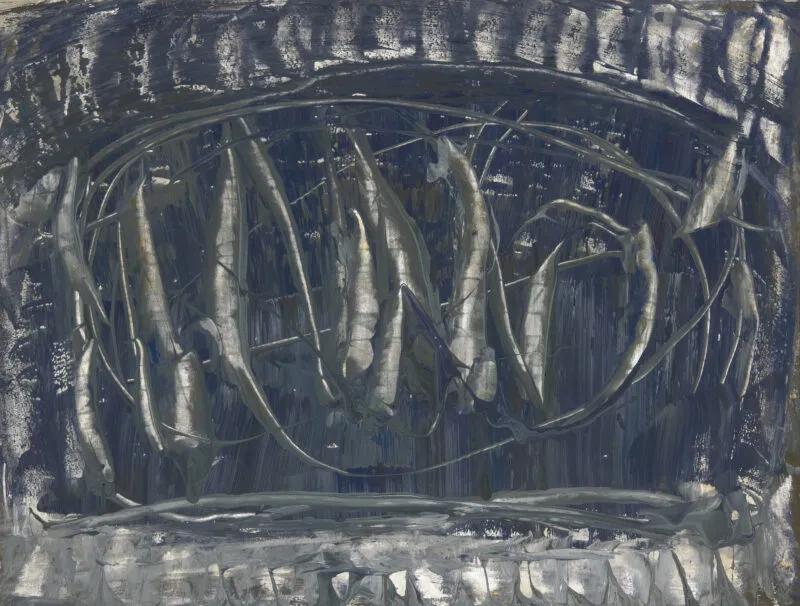 Göschel, Eberhard – Geringtes Blau-Weiß