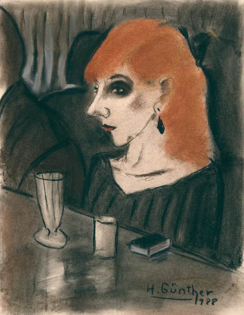 Günther, Herta – An der Bar