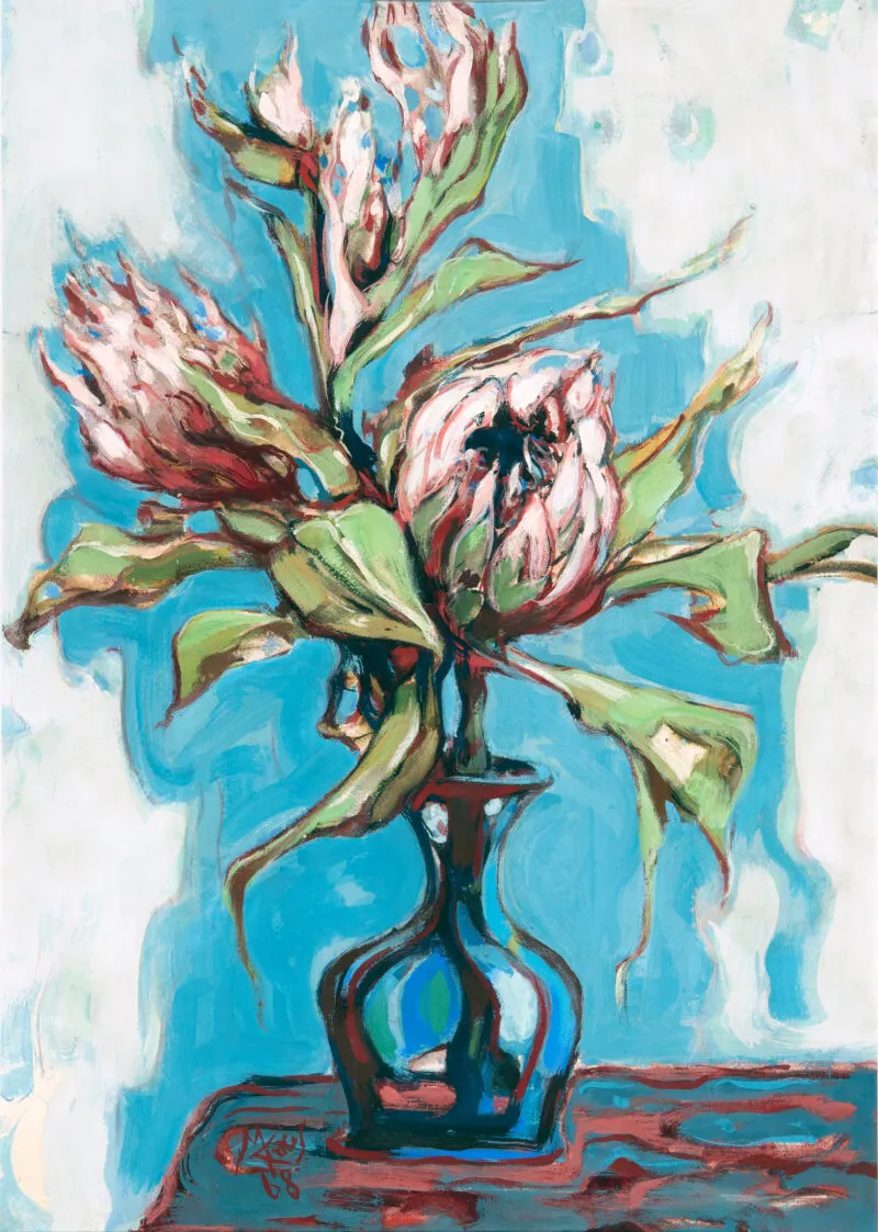 Kaus, Max – Blühende Protea