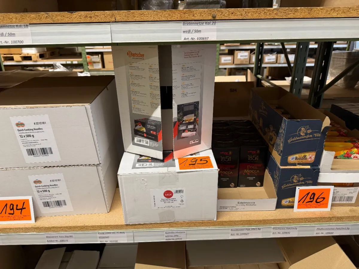 Posten Kochpergament (16 Pakete)
