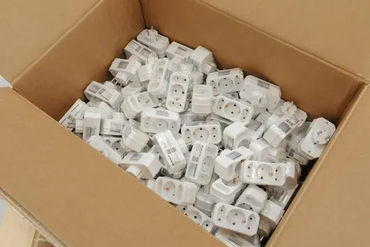 Partij stopcontactadapters