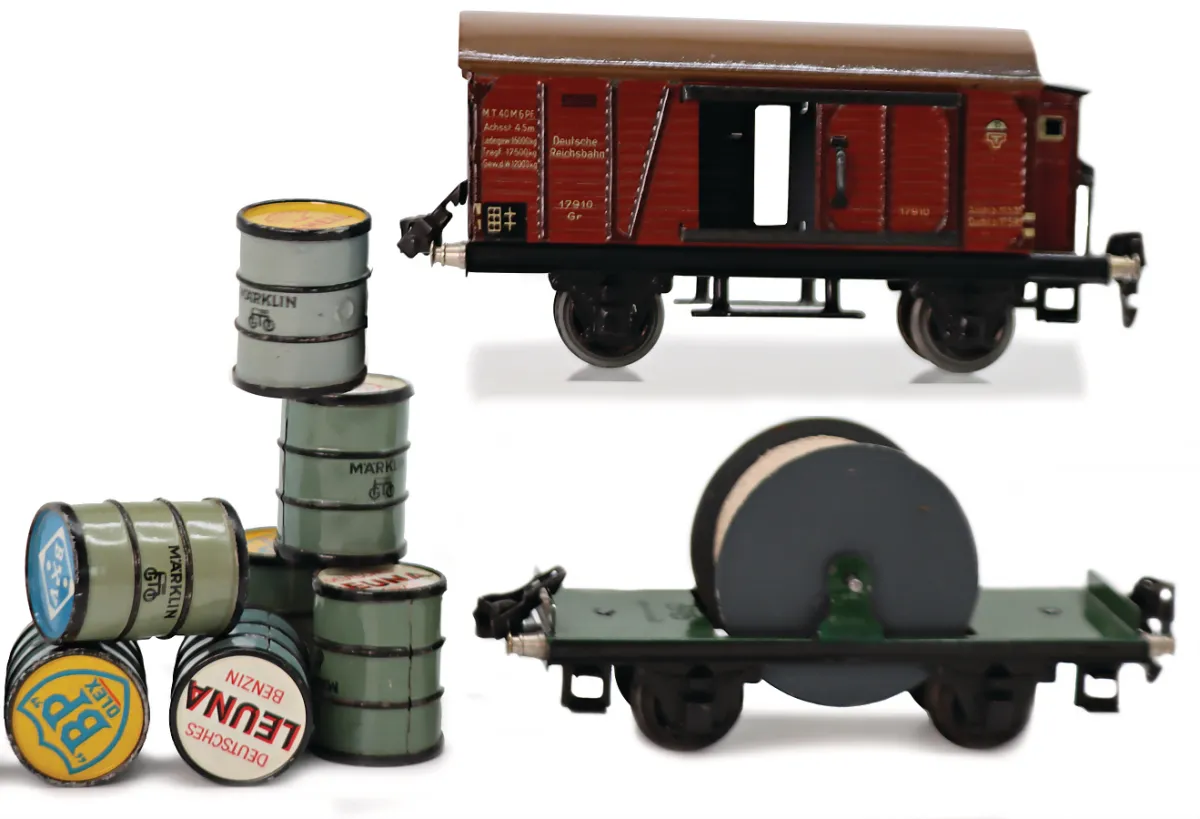 MÄRKLIN – Spur 0, gedeckter Güterwagen mit Bremserhaus 1791