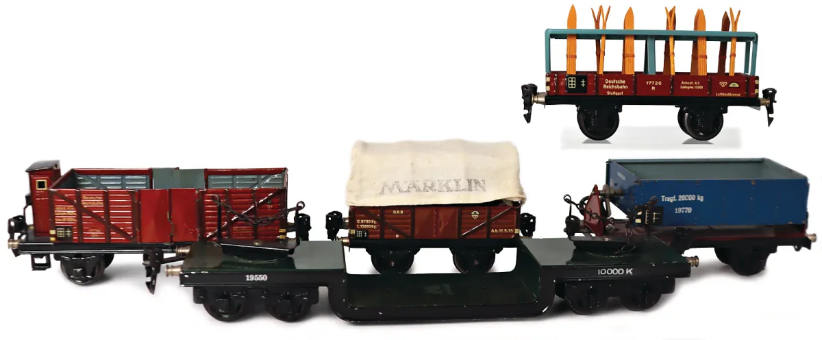 MÄRKLIN – Spoor 0: platte wagen