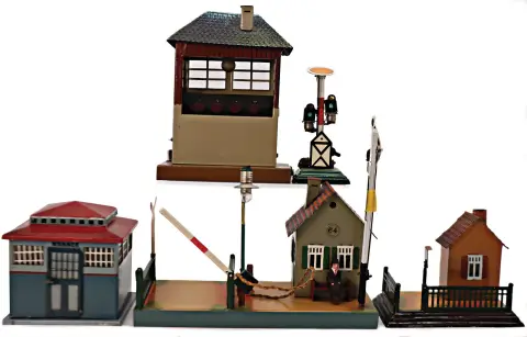 MÄRKLIN – Conv. voie 0 : poste d'aiguillage 13728/4