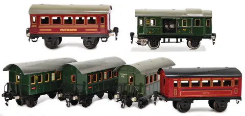 MÄRKLIN – Conv. échelle 0 : voiture-lits Mitropa