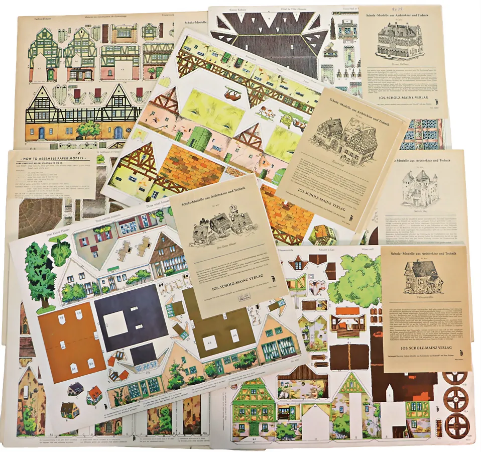 SCHOLZ – Feuilles à découper