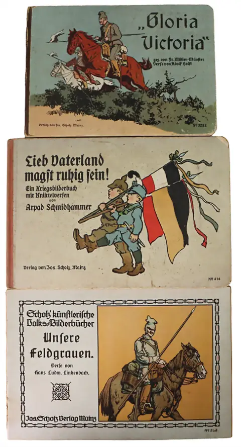 3 pièces, livres illustrés