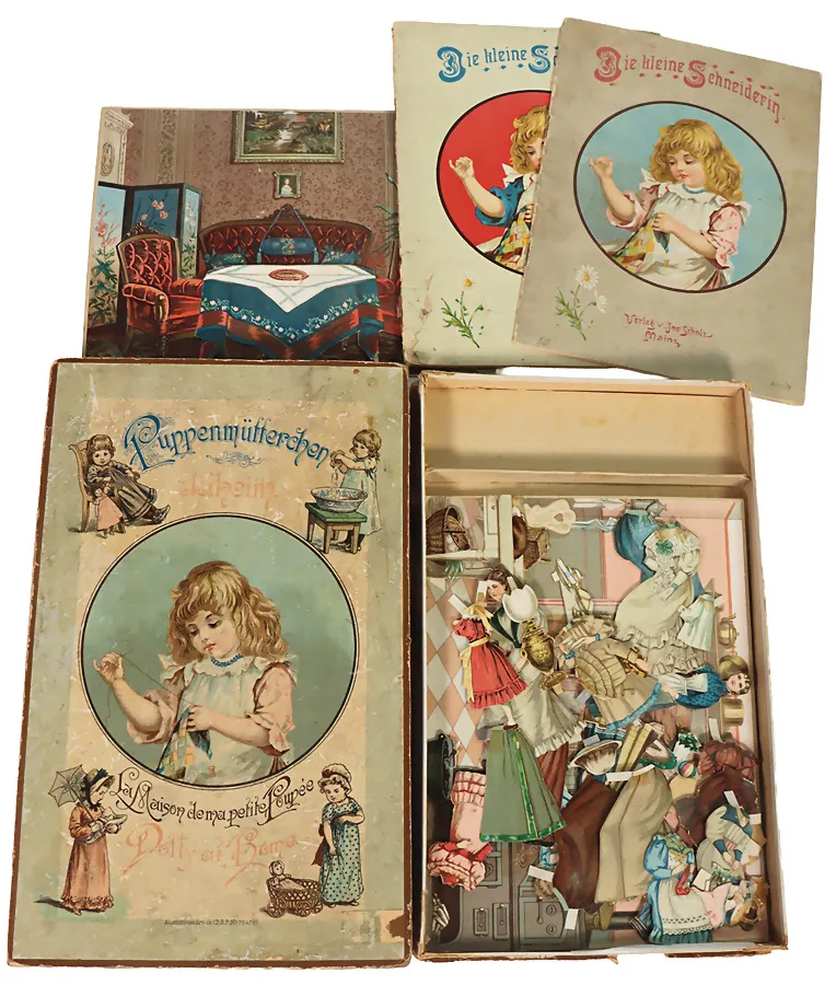 « Puppenmütterchen daheim »