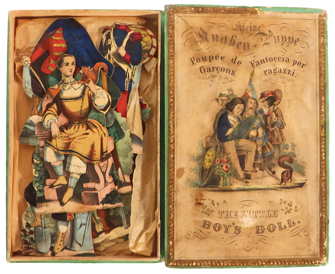 Poupée à habiller, Biedermeier