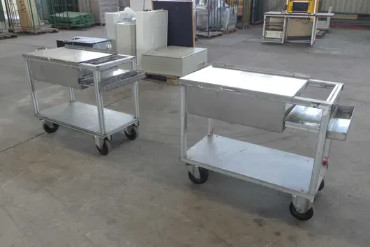 2x Wash cart