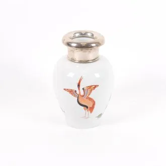 Vase mit 800er Silbermontierung