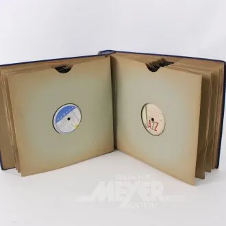 Album avec disques vinyles