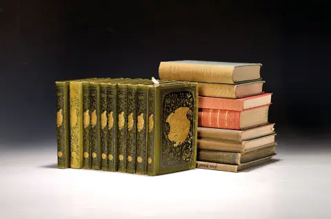 Lot de littérature sur Richard Wagner (1813-1883), 18 volumes, Richard Wagners