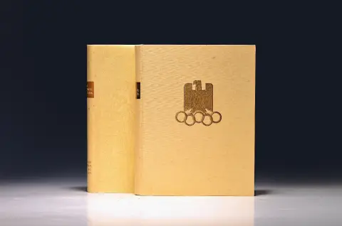 XIe Olympiade Berlin 1936. Rapport officiel volumes 1 et 2. Berlin, Wilhelm Limpert-Verlag
