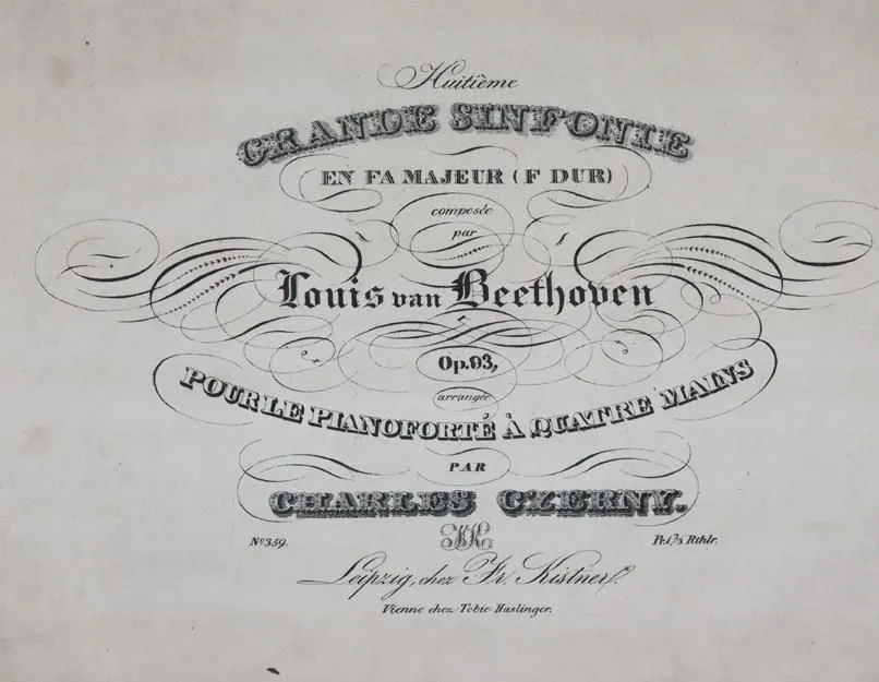 Beethoven,L.v. – Sedmá Velká symfonie A dur, 92. dílo