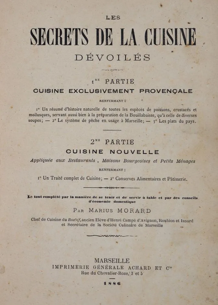 Morard,M. – Les Secrets de la cuisine devoiles