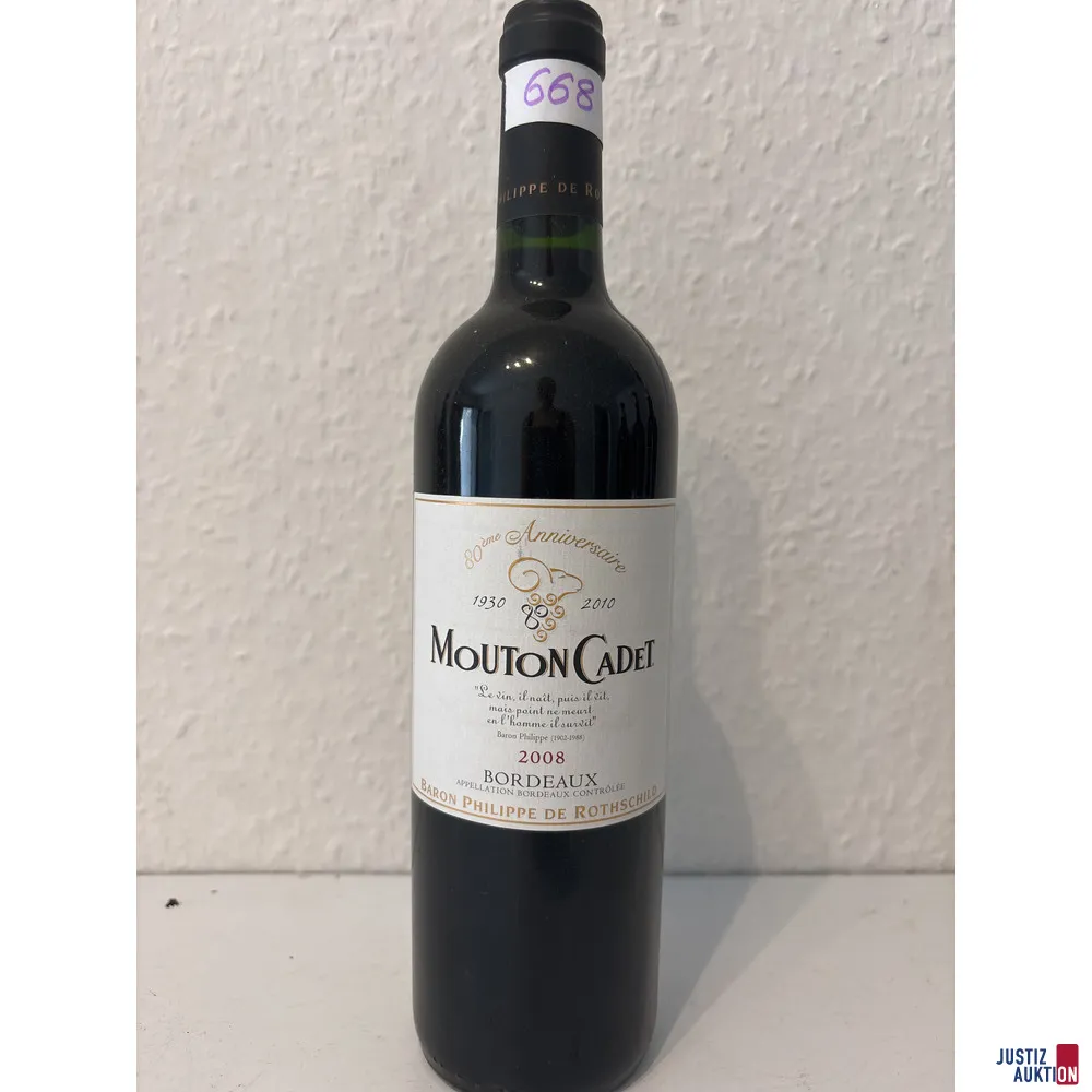 Mounton Cadet Bordeaux Rouge