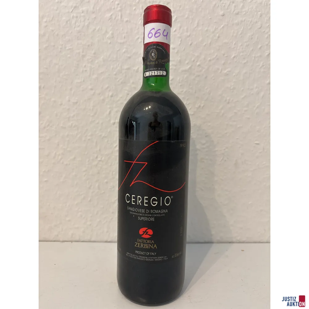 Ceregio Romagna Sangiovese Superiore Fattoria Zerbina