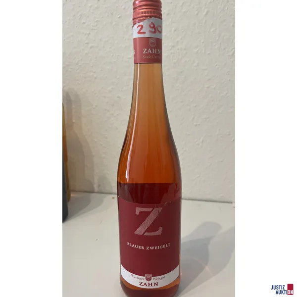Thüringer Weingut Zahn Blauer Zweigelt